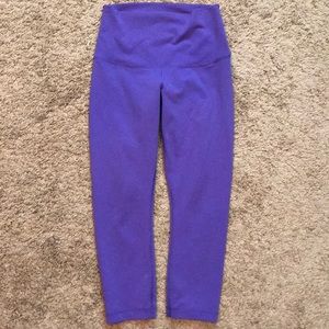 Lululemon wunder under high rise crops